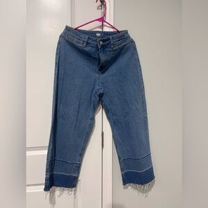 Old Navy Blue Flare, Cropped & Wide Leg Jeans